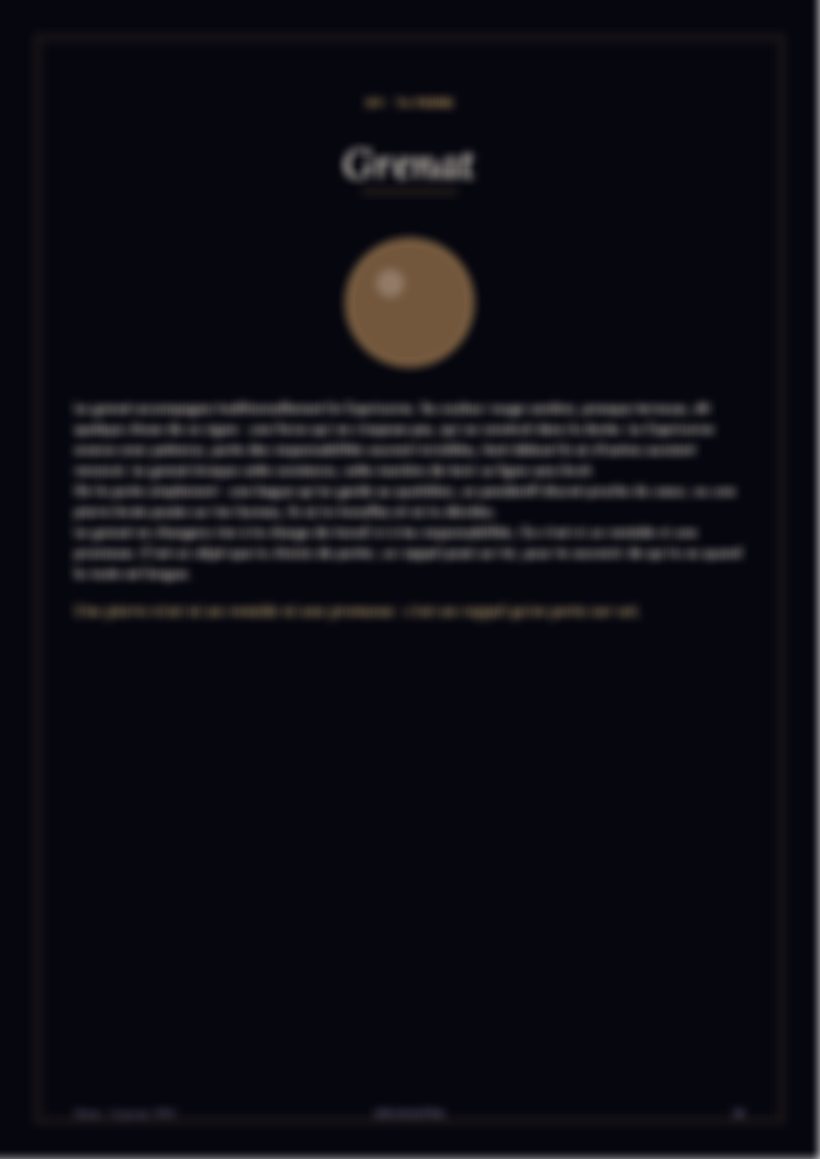 Page de la carte astrale complète (aperçu)